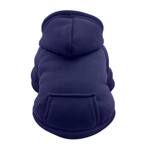 Pet dog winter - winter, hooded