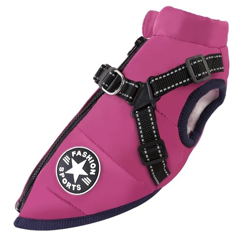 Waterproof warm dog - warm, jacket
