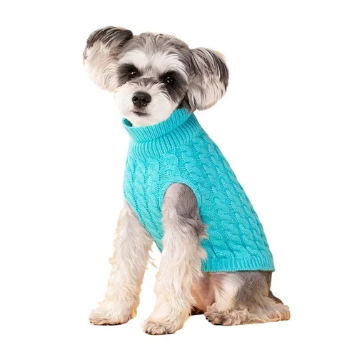 Cozy knit dog sweater - knit,